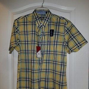 Izod Short Sleeve Button Down Shirt